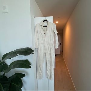Everlane Limited Edition Cream Jumpsuit XS